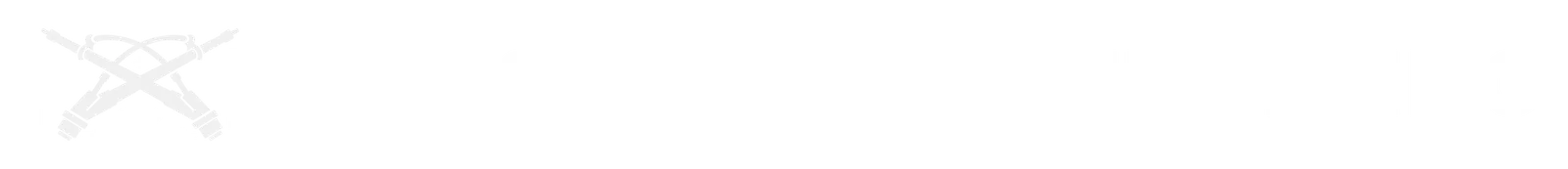 P & R Plastering Logo Left Alligned White Text