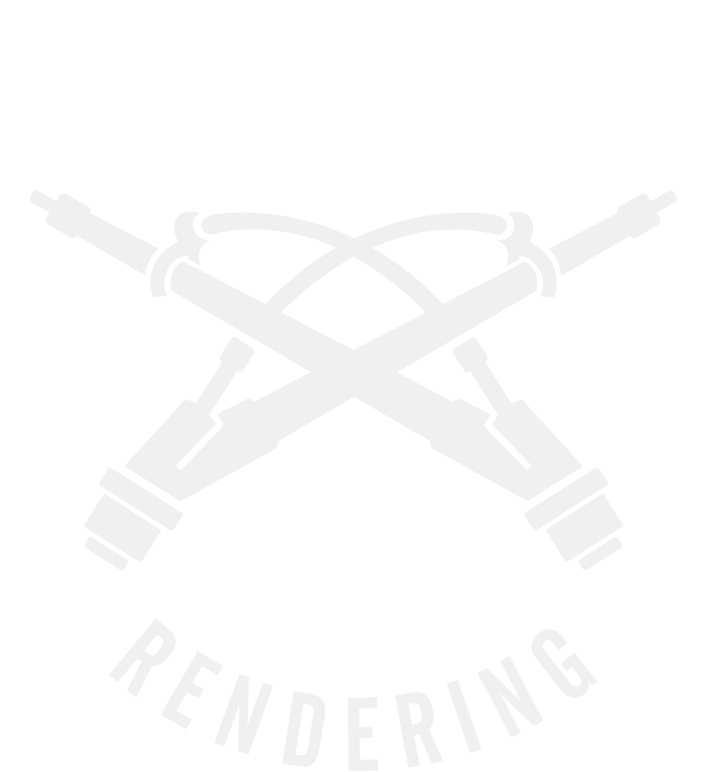 P & R Logo New White